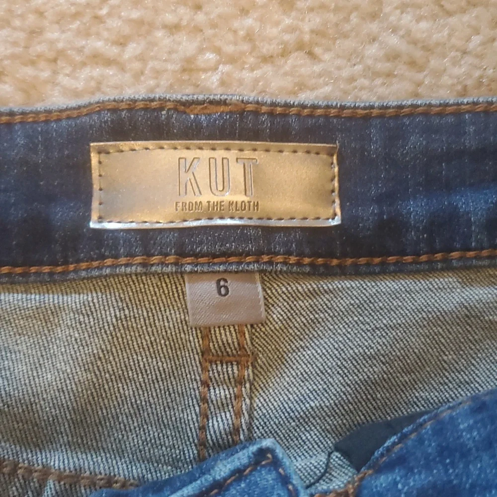 Orvis Kut From The Kloth Women's Cutoff Jean Shorts - Picture 3 of 4